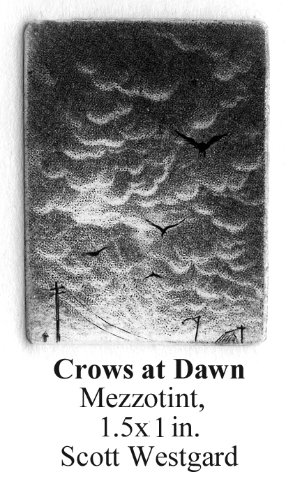 crows at dawn